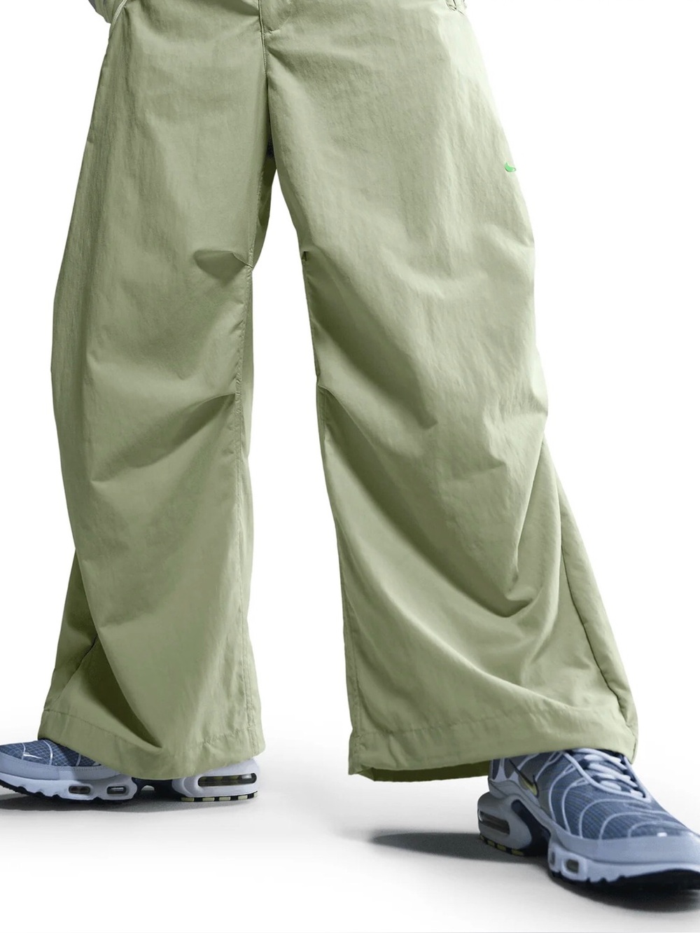 Nike Men's Project F.R.O.G. Parachute Pants Olive Aura/Green Strike Size Small